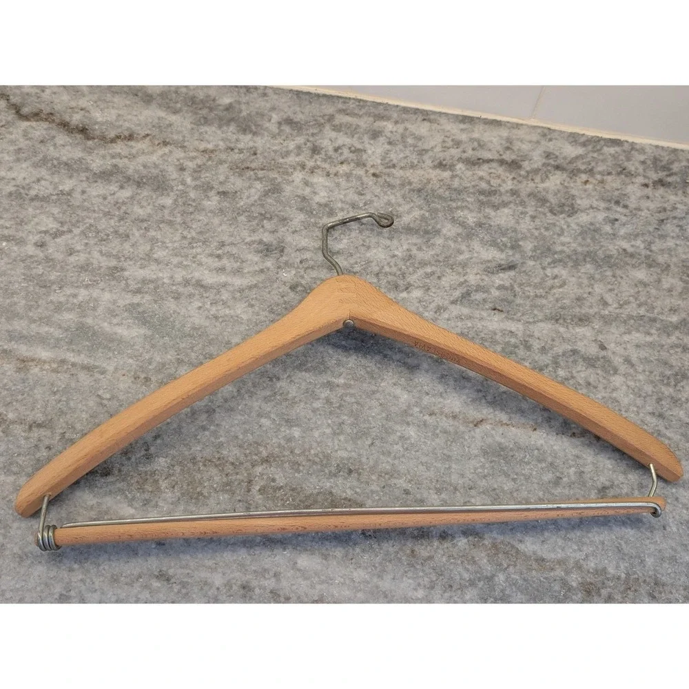 Vintage‎ Wooden Hanger Max Goldstein